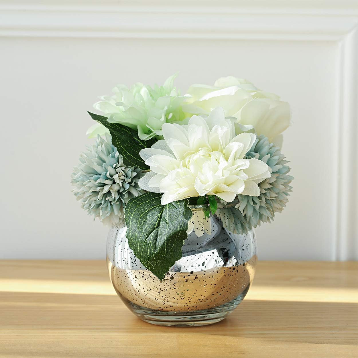 Set of 3 Same Size Bling Vase round Golden Vase Silver Vase Rose Gold Vase Table Vase Party Vase Wedding Vase Centerpiece