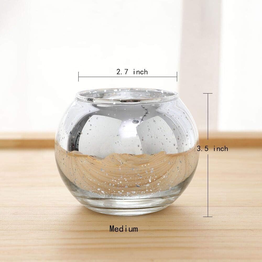 Set of 3 Same Size Bling Vase round Golden Vase Silver Vase Rose Gold Vase Table Vase Party Vase Wedding Vase Centerpiece